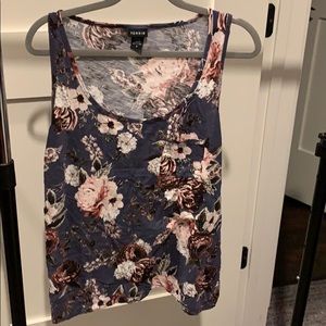 Floral tank top